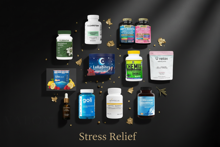 Valeonne Stress Relief Collection Banner